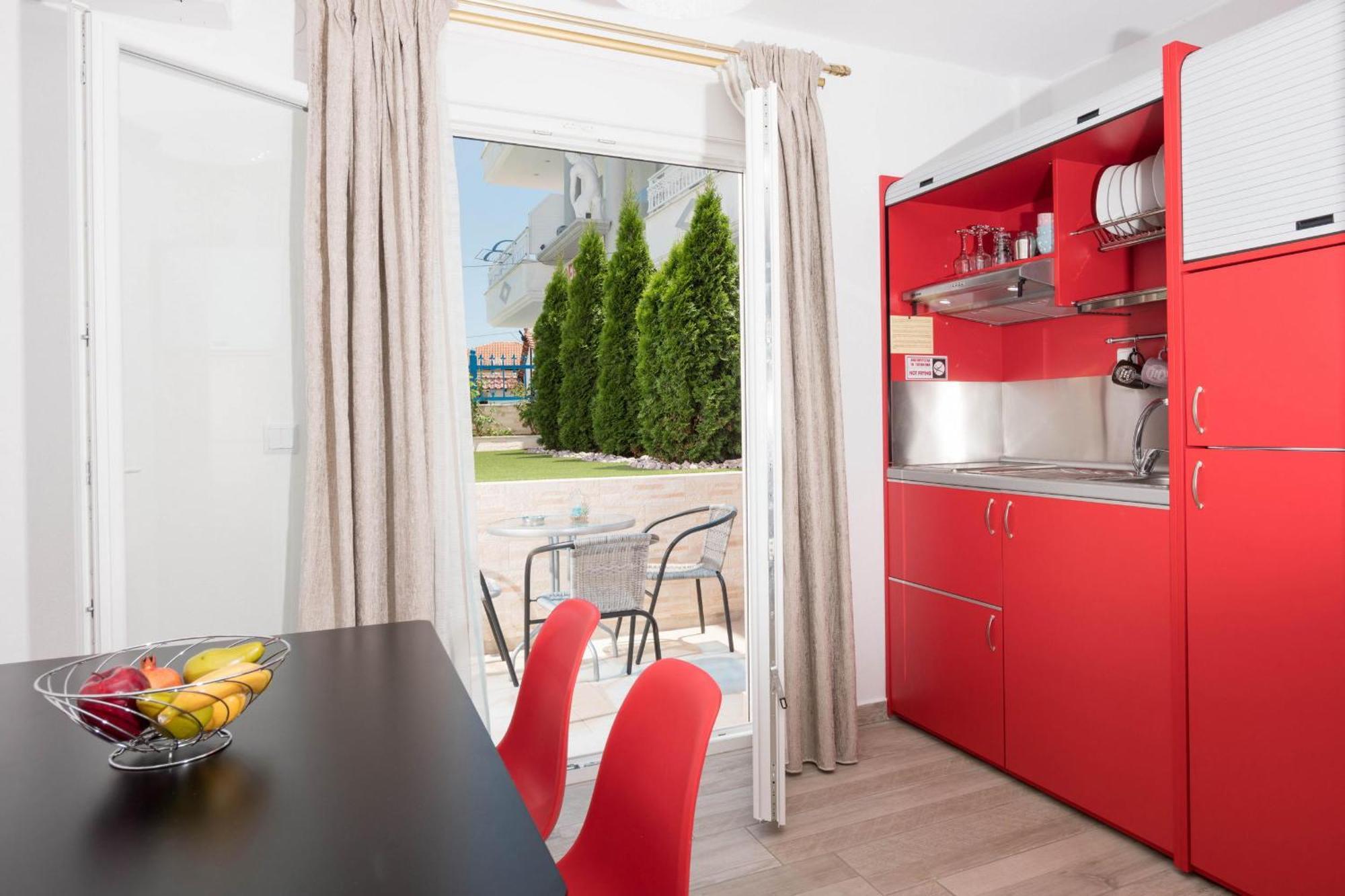 Stratos Deluxe Apartments Skala Potamia  Pokoj fotografie